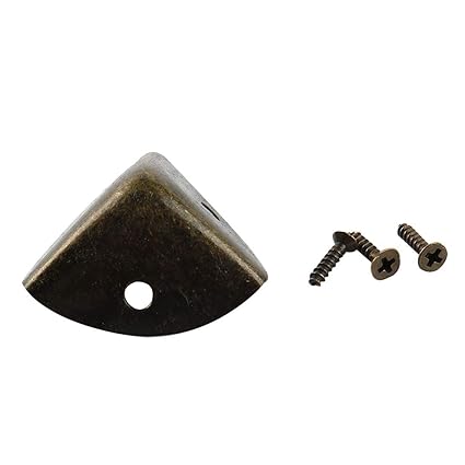 Buy 25mm Bronze Tone Metal Case Box Cabinet Corner Protectors