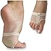 MIKIBANA Women's Half Sole Dance Shoes Lyrical Bare Foot Thong Dance Paw Shoes Fitness