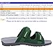 Everhealth Orthotic Sandals Women Buckle Slides Sandal Outdoor Slippers with Arch Support for Plantar Fasciitis (Deep Teal 10 US Women/9 US Men)thumb 4