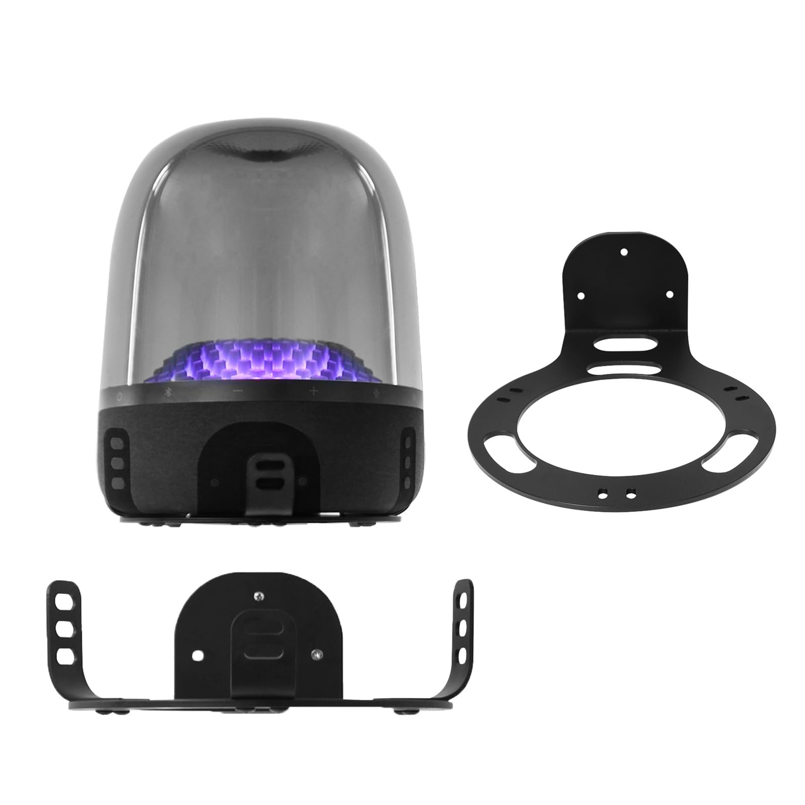Soundbar Wall Mount Bracket Metal Speaker Holder for Harman Kardon Aura Studio 4 Bluetooth Home Speakers