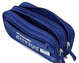 Pencil Pen Case NYKKOLA Large Capacity Stationery Pen Bag Color Blue for Student, Business People