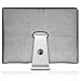 kwmobile Monitor Cover for Apple iMac 27″ / iMac Pro 27″ – Dust Cover PC Monitor Case Screen Display Protector – Light Greythumb 2