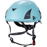 Land Helmets ClimbPro Helmet EN 12492 Vented for Rock Climbing &ndash; Durable, Lightweight Shell, Adjustable Chin Strap, Perfect for Outdoor Adventure with Universal Accessory Slots