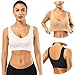 SIMIYA Sports Bras for Women, Multi Pack Seamless Comfortable Yoga Bra Plus Size with Removable Pads