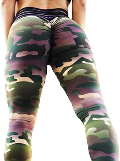 camo yoga pants womens