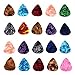 ZPS 20-pack 0.46mm Stylish Colorful Celluloid Guitar Picks Plectrums for Guitar Bass