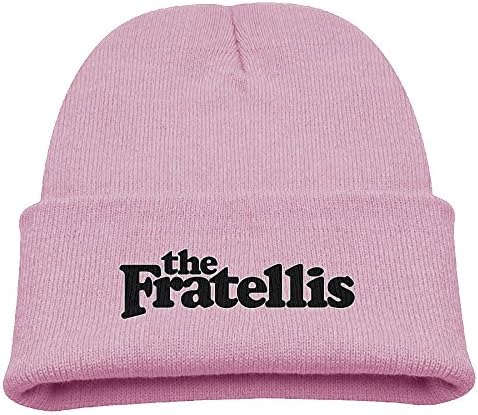 Children The Fratellis Rock Band Logo Here We Stand Slouchy Beanie Knit Caps