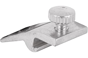 Prime-Line T 8726 Storm Door Panel Clip with Screws, 5/16 In., Aluminum (8 Pack)