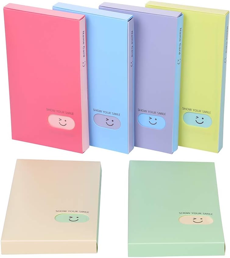 Business Card Book Holder, 2 PCS Business Name ID Credit Card Holder