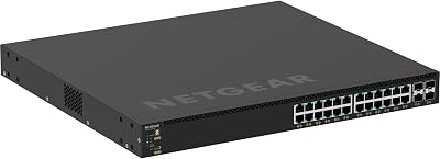 NETGEAR GSM4328 Managed Switch 24 Port PoE+ 4 SFP+ 10GbE M4300 Series