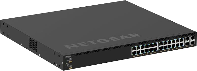 NETGEAR GSM4328 Managed Switch 24 Port PoE+ 4 SFP+ 10GbE M4300 Series