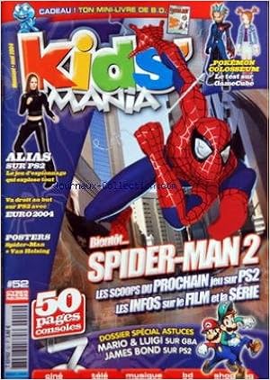 Amazon Fr Kids Mania No 52 Du 01 05 04 Pokemon Colosseum Spider Man 2 Alias Sur Ps2 Euro 04 Mario Et Luigi Astuces Sur Gba Et Ps2 Collectif Livres