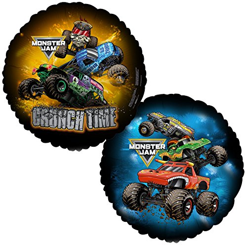 High Quality Monster Jam Party Supplies Mylar Foil Balloon
