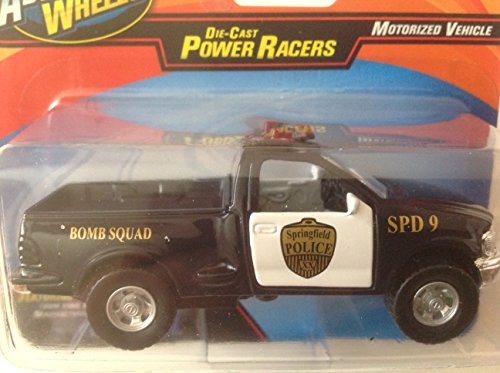 Adventure Wheels 1:46 Power Racers 1998 Ford F-Series Police Bomb Squad Black/White
