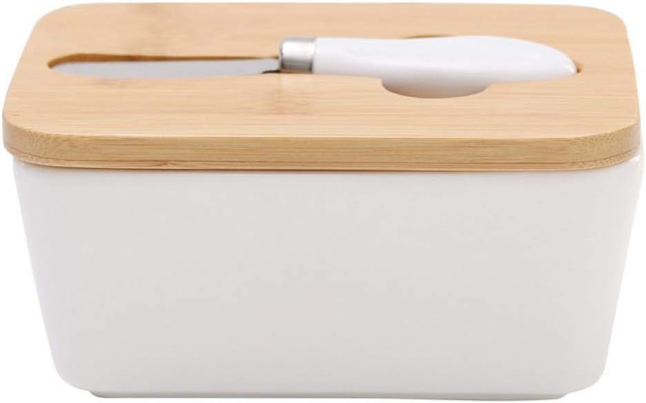 piatto di burro con coperchio