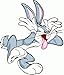 Bugs Bunny Crazy Cartoon Car Bumper Sticker 5