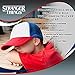 Stranger Things Trucker Cap | Red White and Blue Mesh Vintage Trucker Cap