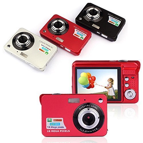 Mini Digital Camera,CamKing CDC3 2.7 inch TFT LCD HD Digital Camera (Silver)