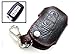 iJDMTOY Genuine Leather 4-Button Smart Key Fob Case Cover For Kia Optima Forte Sportage Soul etc.