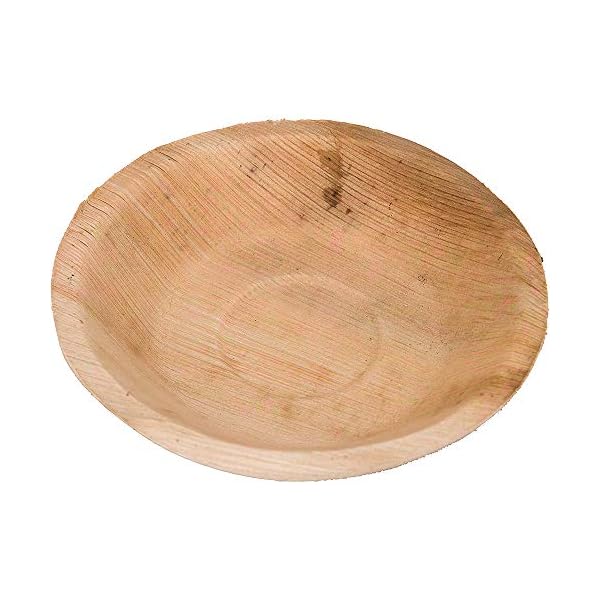 Disposable-Palm-Leaf-Bowl-25-Pack-Compostable-and-Biodegradable-Bowls-Round-7-inch-100-All-Natural-Palm-Bowl-Tableware-for-Picnics-BBQ-and-Outdoor-Parties Signature Packaging Disposable Palm Leaf Bowl- 25 Pack - Compostable and Biodegradable Bowls - Round 7 inch - 100% All…