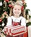 Felizhouse Christmas Jingle Bells Cat Ears Headband for Girls, Giltter Head Band Hoops, Children's Hair Costume Dress Up Hats Party Favor Supplies Decoration Accessories