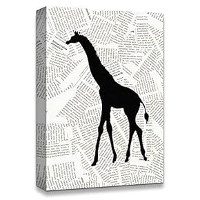 signwin Canvas Wall Art Animal On The Newspaper...