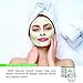 O Naturals Facial Moisturizer Vegan Green Clay Mask. Pore Vacuum Face Exfoliator Green Tea Hydrating Face Mask, Jojoba Oil Peppermint Oil Facial Mask Retinol Intense Acne Treatment - Men & Women 1.7oz