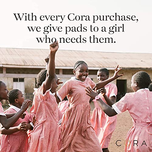 Cora Ultra Thin Organic Bladder Liners Incontinence & Postpartum Pads