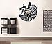 Batman Dark Knight Hero Arkham City DC Comics Movie Characters Vinyl Record Design Wall Clock - Decorate your home with Modern Famous Batman Dark Knight Story Art - Best gift for him or her