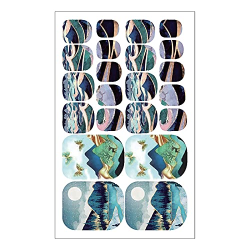 Nail Sticker,Toe Wraps Art Stickers Self Adhesive Tools for Women (J-6)