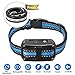 PetYeah [Upgraded 2019] Dog Anti Bark Collar Smart Detection Adjustable Collar Rechargeable Rainproof Beep Vibration Shock 5 Sensitivity Humane & Harmless Bark Collar for Small Medium, Large Dog