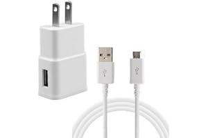 GSParts USB Cord & Power Charger for Samsung Galaxy Tab 4 10.1 SM-T530NU Nook Tablet