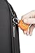 TravelMore 10 Pack TSA Approved Travel Combination Cable Luggage Locks for Suitcases - Orange