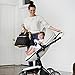 Diaper Bag- by Maman - with Matching Changing Pad - Stylish Designer Tote for Moms - for Baby Boys and Girls - DESIGN PATENT PENDING