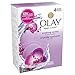 Olay Fresh Outlast Soothing Currant Beauty Bar, Orchid and Black, 4 Count, Packaging May Vary