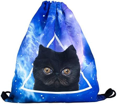 Triangle Illuminati All-Over-Print Shelfies Drawstring Bag