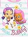 Bubble Guppies Toddler Girls 3 piece Shorts Pajamas Set (3T, Pink/White) by Nickelodeon