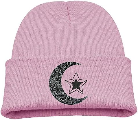 Moon Funny Baby Soft Knit Hat Basic Skull Cap