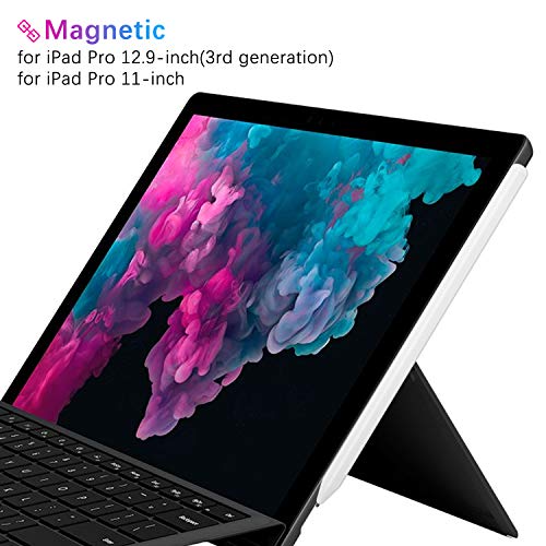 Stylus Pen Compatible for iPad Pro 2018 2019, VIMVIP Rechargeable & Magnetism Active Stylus Pens Digital Pencil for iPad Pro, Touch Screens(iOS/Android/Windows)