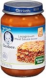 Gerber 3rd Foods Lasagna with Meat Sauce, 6-Ounce (Pack of 12)