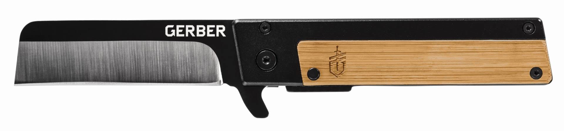 Gerber Unisex's Quadrant Folding Knife, Bamboo, One Size