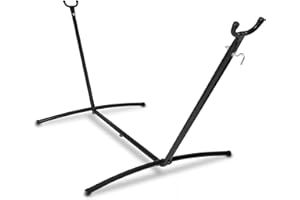 SZHLUX 9FT Hammock Stand Only, 450LBS Weight Capacity (Black)
