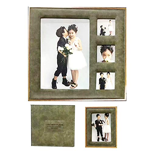 MUTLCE Home Photo Frame Living Room Picture Frames Set Table Flower Vase Decoration Bracket (E)
