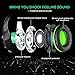 BlueFire 3.5mm PS4 Gaming Headset Headphone with Microphone and LED Light Compatible with Playstation 4, Xbox one, PC (Green)thumb 3