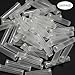 100 Pack Floral Water Tubes, Plastic Flower Vials for Flower Arrangements Decoration- 2.8