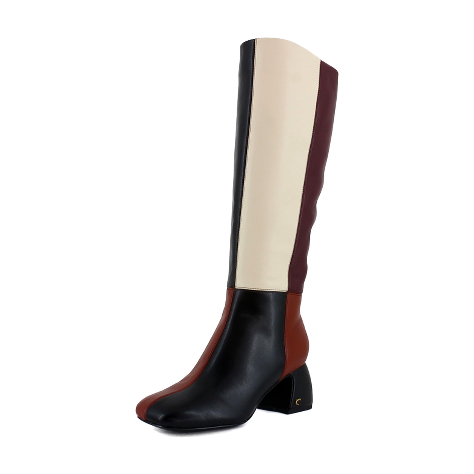 Photo 1 of Circus NY by Sam Edelman Women's Oaklyn Knee High Boot Black/Cognac/Ivory 8.5 Medium
