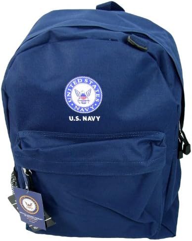 Military School Backpack (17inch, US NAVY - Navy)