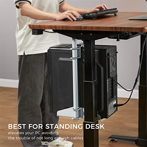 EUREKA ERGONOMIC Under Desk Computer Mount, CPU Holder Under Desk PC
