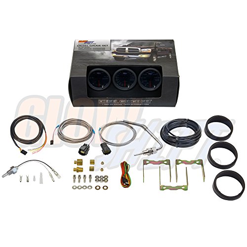 52mm GlowShift Black 7 Color 1500 F Pyrometer EGT Gauge - Foto 10