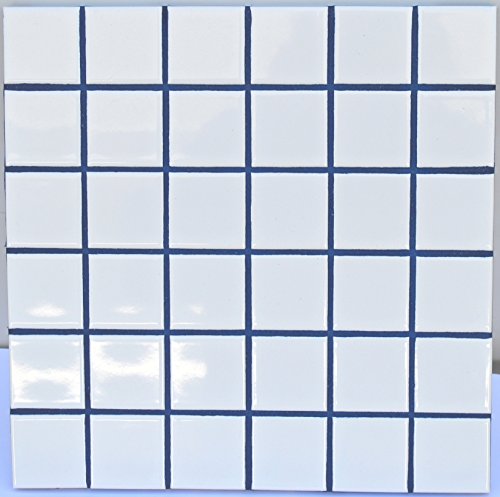 Navy Blue Unsanded Tile Grout - 10 lbs - with Blue Pigment in The Mix